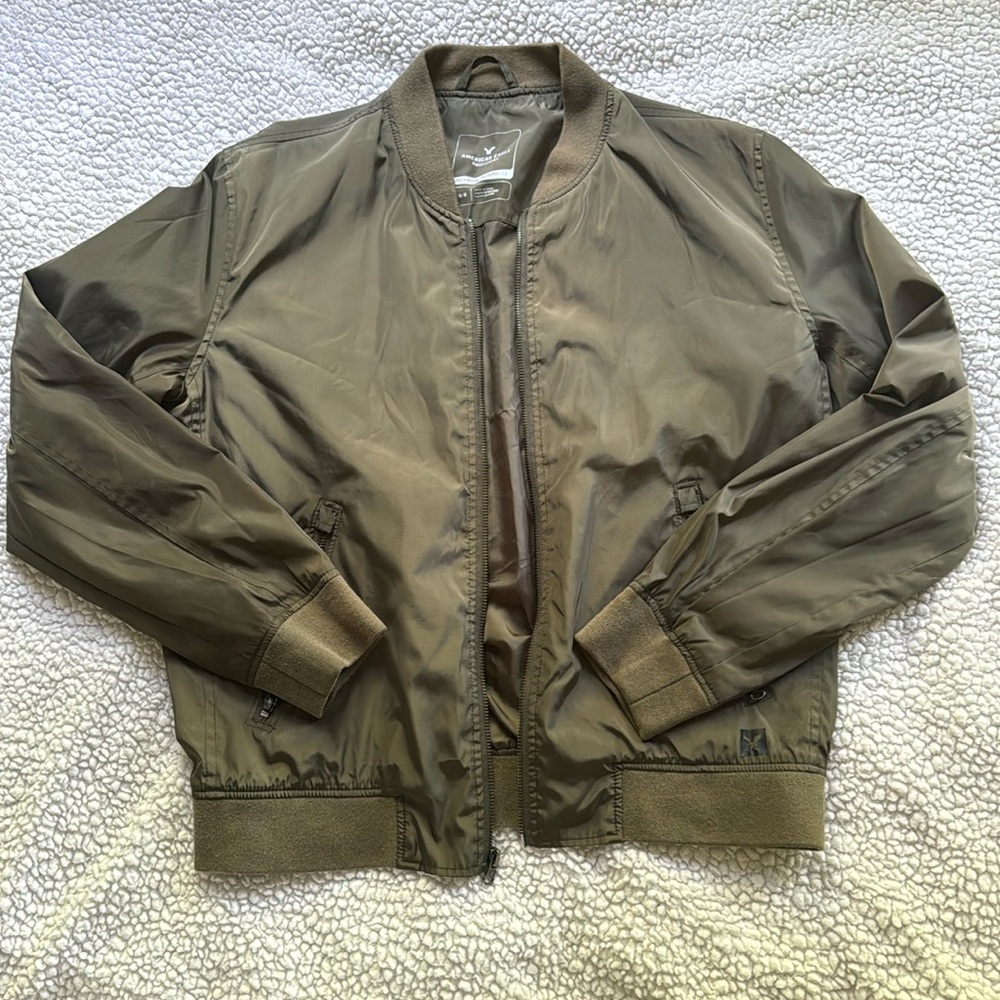 American Eagle Outfitters Technical Outerwear size M lightweight bomber jacket